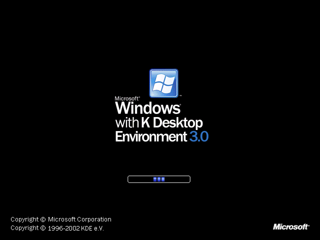 Windows with K Desktop Environment 3